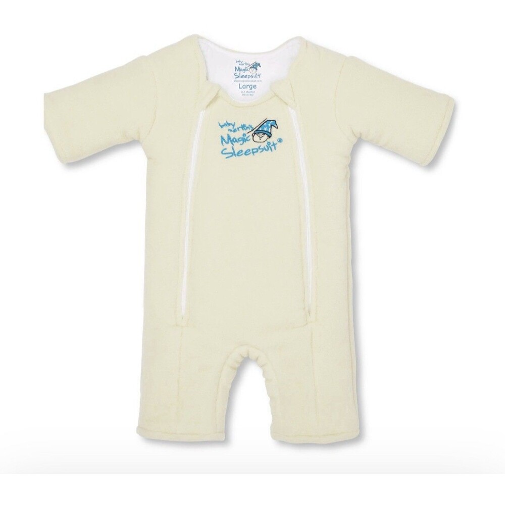 Baby Merlin's Magic SleepSuit Yellow Unisex Size Small, 12-18 lbs.